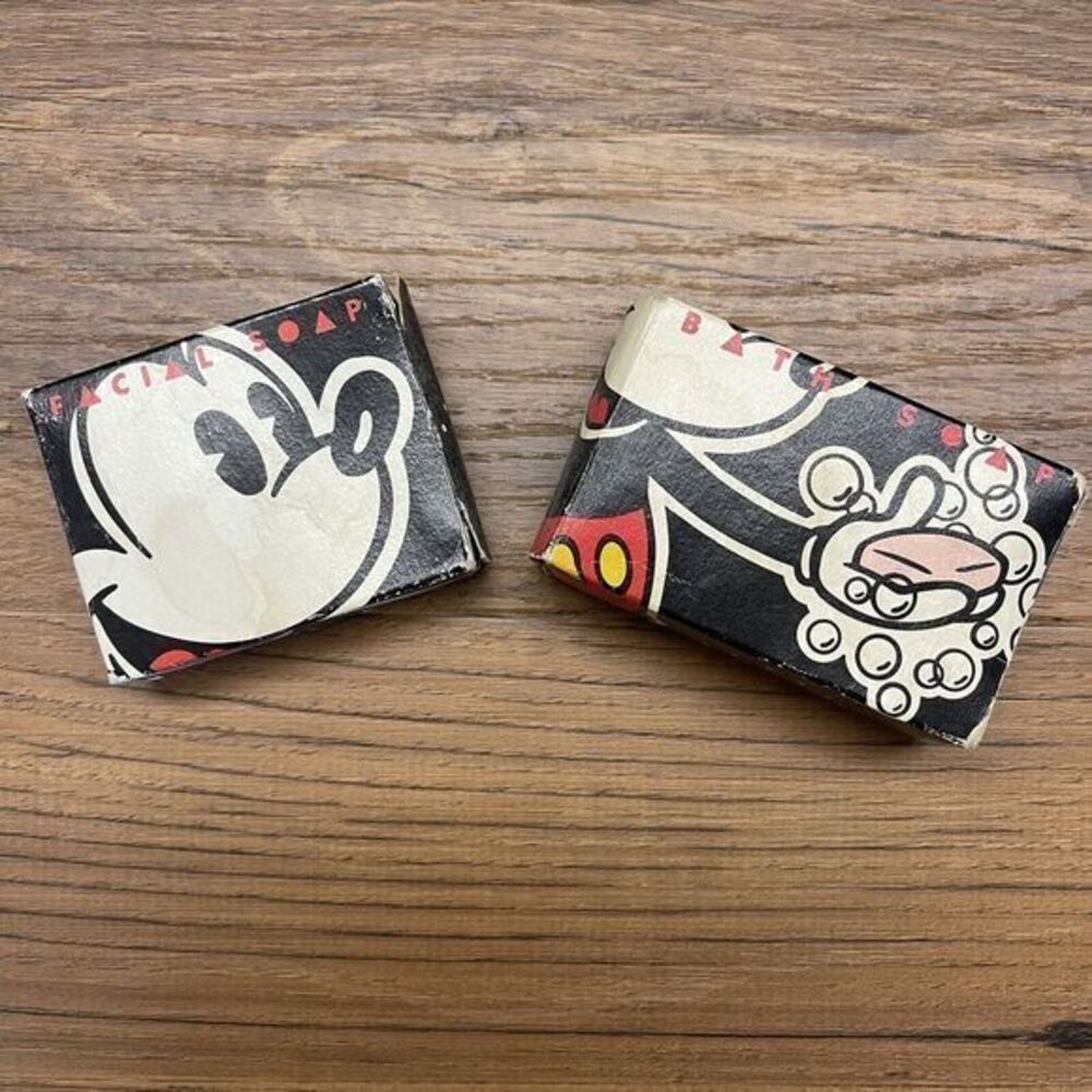 Vintage Disney World Facial & Body‎ Bar Soap Facial NIB Mickey Mouse
